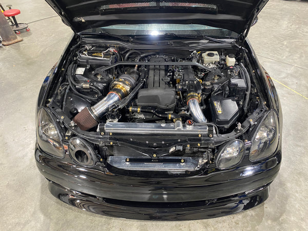 MK4 Toyota Supra 14" Electric Fan Shroud Kit