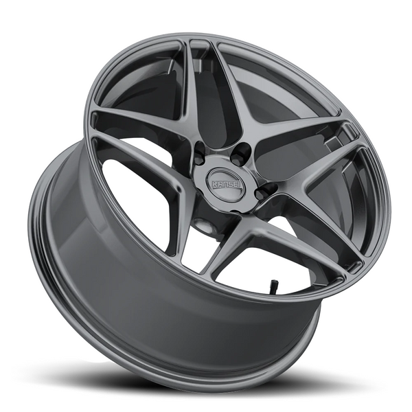 Kansei Astro Wheels 5x114.3 Gloss Gunmetal