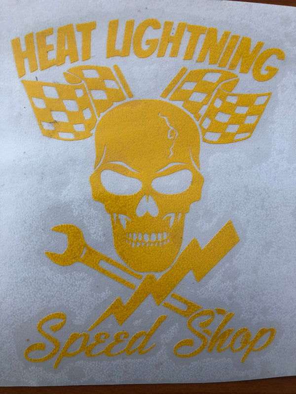 Hsl Sticker HLSS Stickers | Heat Lightning Speed Shop