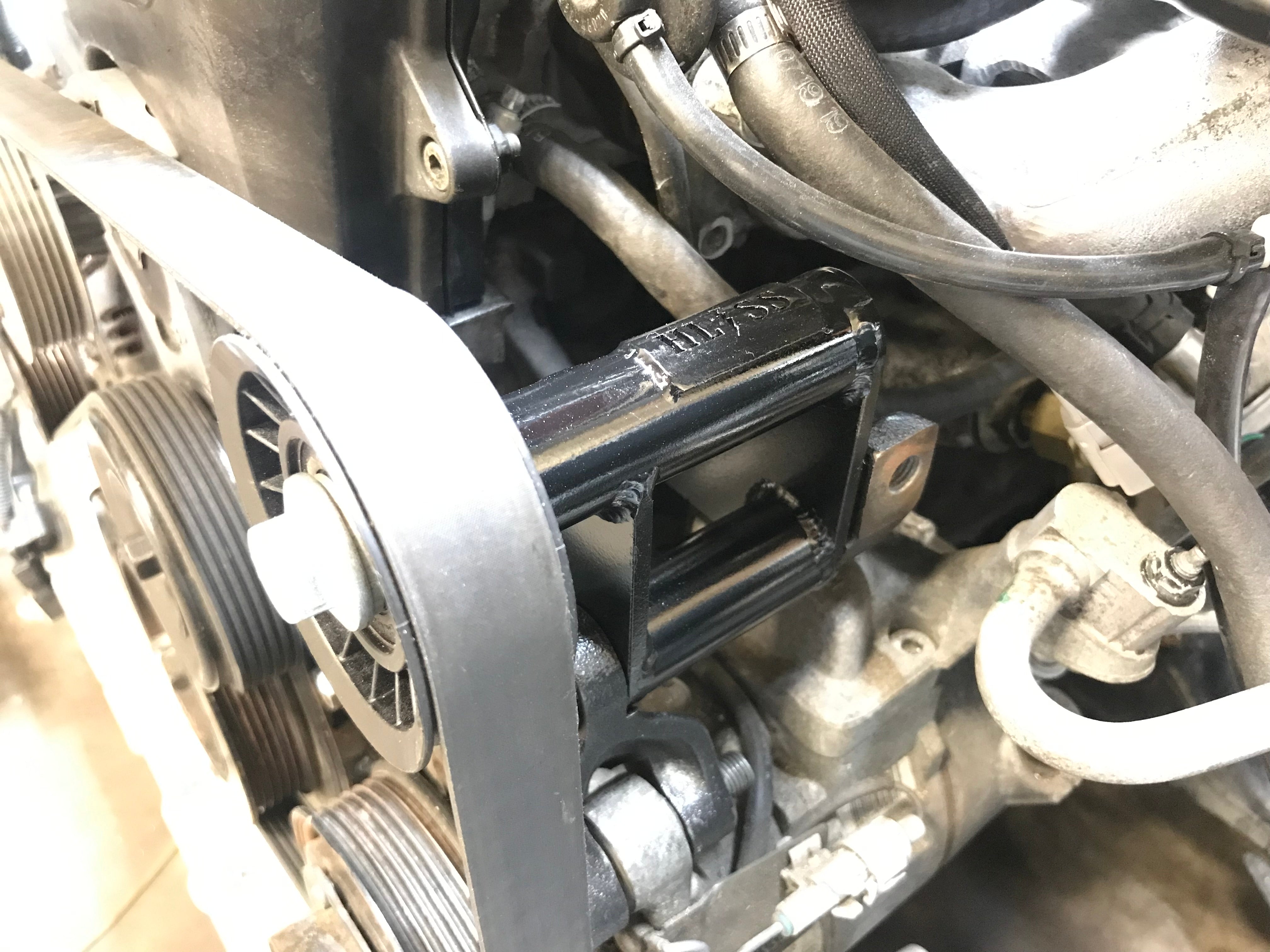 HLSS 1JZ/2JZ Power steering pump delete Heat Lightning Speed Shop